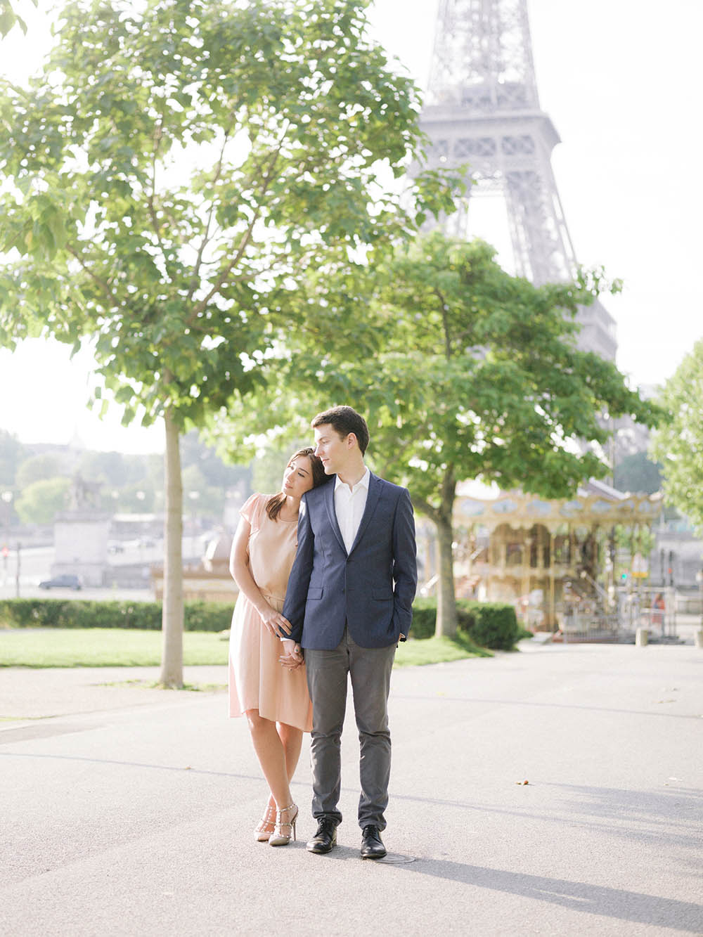 a beautiful dress in Paris 